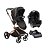 CARRINHO VULKAN + BEBÊ CONFORTO GRID + BASE - DZIECO - Imagem 1