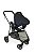 CARRINHO TRAVEL SYSTEM NAPOLI PRETO/COBRE - GALZERANO - Imagem 4