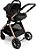 CARRINHO TS ROMANZO PRETO BRONZE + BASE - INFANTI - Imagem 3