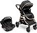 CARRINHO TS ROMANZO PRETO BRONZE + BASE - INFANTI - Imagem 2