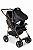 CARRINHO MILANO REVERSIVEL PRETO COBRE + BEBÊ CONFORTO - GALZERANO - Imagem 5