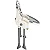 CADEIRA PAPINHA FOLHAS CINZA WHOOP - KIDDO - Imagem 9