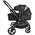 CARRINHO NOMAD PRETO + BEBÊ CONFORTO - KIDDO - Imagem 2