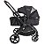 CARRINHO NOMAD PRETO + BEBÊ CONFORTO + BASE - KIDDO - Imagem 2