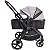 CARRINHO NOMAD CINZA + BEBÊ CONFORTO + BASE - KIDDO - Imagem 2