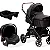 CARRINHO TS KANSAS + BASE BLACK - PREMIUM BABY - Imagem 1