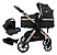 CARRINHO TS KANSAS GOLDEN + BASE - PREMIUM BABY - Imagem 1