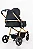 CARRINHO MOISÉS IVY GOLD + BEBÊ CONFORTO GRID + BASE - GALZERANO - Imagem 3