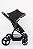 CARRINHO MOISÉS IVY BLACK + BEBÊ CONFORTO GRID + BASE - GALZERANO - Imagem 8