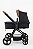 CARRINHO MOISÉS 3 EM 1 IVY BLACK + BEBÊ CONFORTO GRID - GALZERANO - Imagem 2