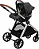 CARRINHO TS ROMANZO PRETO GRANIZO + BASE ISOFIX  - INFANTI - Imagem 5