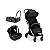 CARRINHO TRAVEL SYSTEM EVA³ ESSENTIAL BLACK CHAMPAGNE - MAXI - COSI - Imagem 1