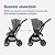 CARRINHO LEONA² TRIO SELECT GREY - MAXI - COSI - Imagem 7