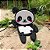 - ARGANEU PRENDEDOR DE LENÇO PANDA  ARTICULADO - Imagem 2