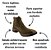 Botina De Couro Masculina Cor Sela Bordado 93050 - Zebu - Imagem 4