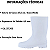 Bota Pvc Max Branca Sem Forro - Calfor - Imagem 3