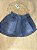 Saia balonê jeans - Imagem 1