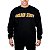 Moletom Basquete Golden State Malha Nobre Jrkt Sports Flanelado Gola Careca - Imagem 1
