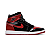 Air Jordan 1 Retro High OG GS "Patent Bred" - Imagem 1