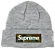 Supreme x New Era Box Logo "Heather Grey" - Imagem 1