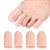 Silicone Toe Cap para correção joanete, protetores de dedo para calos e bliste - Imagem 14