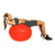 PROFESSIONAL FISIOBALL FISIOPAUHER - 55 CM - VERMELHA - Imagem 1
