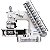 Máquina de Costura Elastiqueira Industrial - 12 Agulhas 24 Fios - Jack 8009VCDI-12064P - Imagem 1