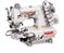 Máquina Galoneira Cilíndrica Eletrônica Pneumática Com Catraca- Modelo C007KP-W122-364 Siruba - Imagem 1