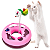 Brinquedo Interativo Para Gatos Pets Colorido Bolinha Guizo - Imagem 3