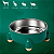 Comedouro Bebedouro Elevado Inox Removível Luxo Gatos E Cães - Imagem 2