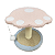 Arranhador De Gatos C/ Brinquedo Poste Sisal Natural Decorativo - Imagem 2