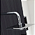 Chuveiro Ducha Inox Quadrado 20x20 Cromado para Banheiro e Piscina - Imagem 4
