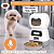 Alimentador Comedouro Automático Cães Gatos Pet Programável - Imagem 2
