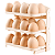 Organizador Porta Ovos Caixa Armazenamento Ovos Bandeja Rack - Imagem 6