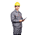 Conjunto Roupa Eletricista Mecanico E Epi Uniforme Profissional Calça E Jaqueta - Imagem 4