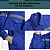 Conjunto Profissional Faixa Refletiva Nr10 Uniforme Segurança Brim - Imagem 6