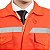 Conjunto Profissional Faixa Refletiva Nr10 Uniforme Segurança Brim - Imagem 3