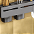 Suporte De Cozinha Porta Talheres Facas 50cm Com 8 Ganchos - Imagem 3