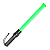 Bastão Sinalizador De Trânsito Vermelho Verde Led 52cm - Imagem 4