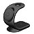 Base Carregador Por Indução Compatível Com iPhone Samsung Watch Air 3 Em 1 - Imagem 2