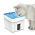 Bebedouro Fonte Água Sensor Automático 1,5 Litros Pet Gato Cachorro Cães Filtro Limpeza Purificada Animais de Estimação - Imagem 1