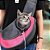 Bolsa Canguru Transporte Cachorro Gato Cão Pet Carregador Ombro Costas - Imagem 5
