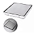 Ralo Inox Square Tampa Oculta Invisivel 15x15 Nao É Pvc - Imagem 1