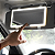 Espelho De Maquiagem Para Carro Led Recarregável 3 Cores - Imagem 2