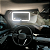 Espelho De Maquiagem Para Carro Led Recarregável 3 Cores - Imagem 3