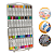 Kit 80 Canetas Marcador Acrílico Permanente Colorida Brush - Imagem 1
