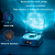 Caixa De Som Bluetooth Retrô Vintage Luminária Sons do Mar Despertador - Imagem 5