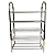 Sapateira 5 Prateleiras Inox Estante Vertical 30 Sapatos - Imagem 7