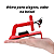Trava de Porta Com Alarme Antifurto Para Anti Arrombamento Hotel Motel Viagem - Imagem 6