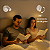 Lâmpada Luminária Led Sem Fio Recarregável Quarto Sala Arandela Direcionável Cama Cabeceira Para Leitura - Imagem 2